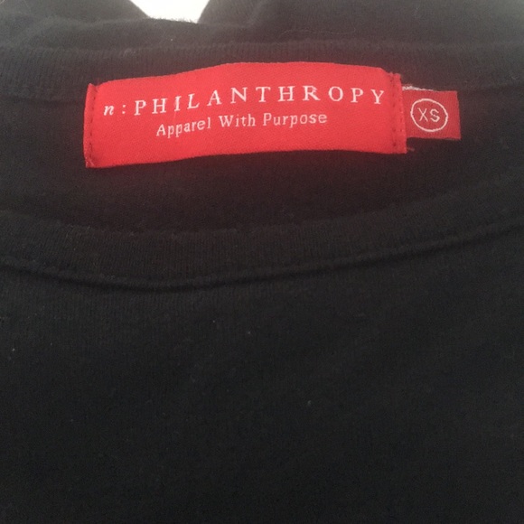 BLACK gloria cut out top - Picture 4 of 5